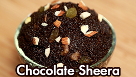 Chocolate Sheera  Easy Sheera Recipe  Dessert Recipe By Ruchi Bharani
