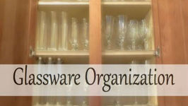 Kitchen Glassware Organization